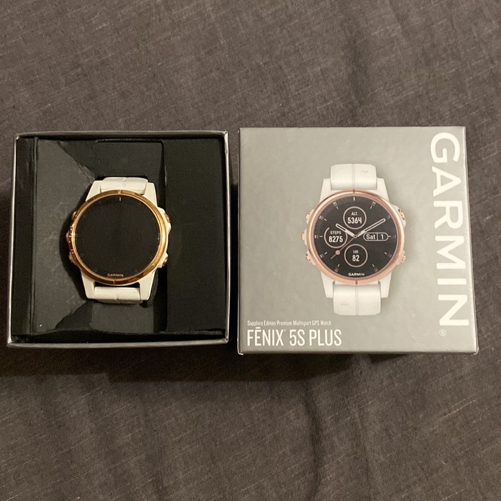 Garmin Fenix 5S Plus Sapphire Watch